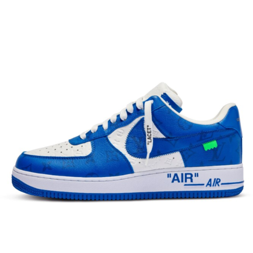 Louis Vuitton Air Force 1 LOW Virgil Abloh - White Blue