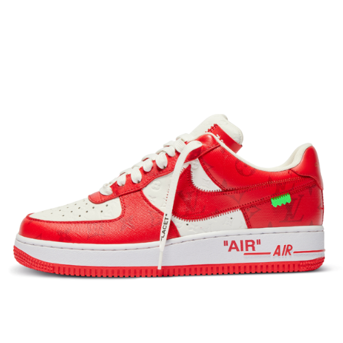 Louis Vuitton Air Force 1 LOW Virgil Abloh - WhiteRed