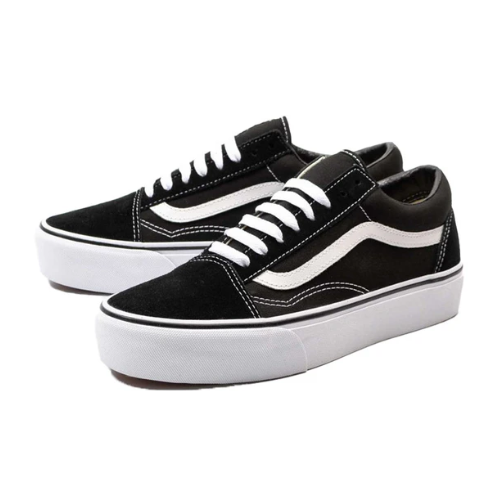 Vans Old Skool Plataforma BLACK WHITE