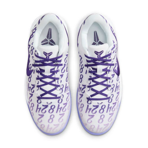 (GS) Nike Kobe 8 Protro 'White Court Purple'