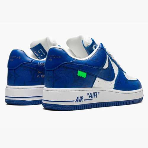 Louis Vuitton Air Force 1 LOW Virgil Abloh - White Blue