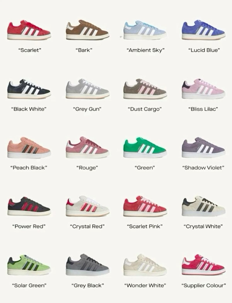 Adidas Campus 00S - TODAS AS CORES